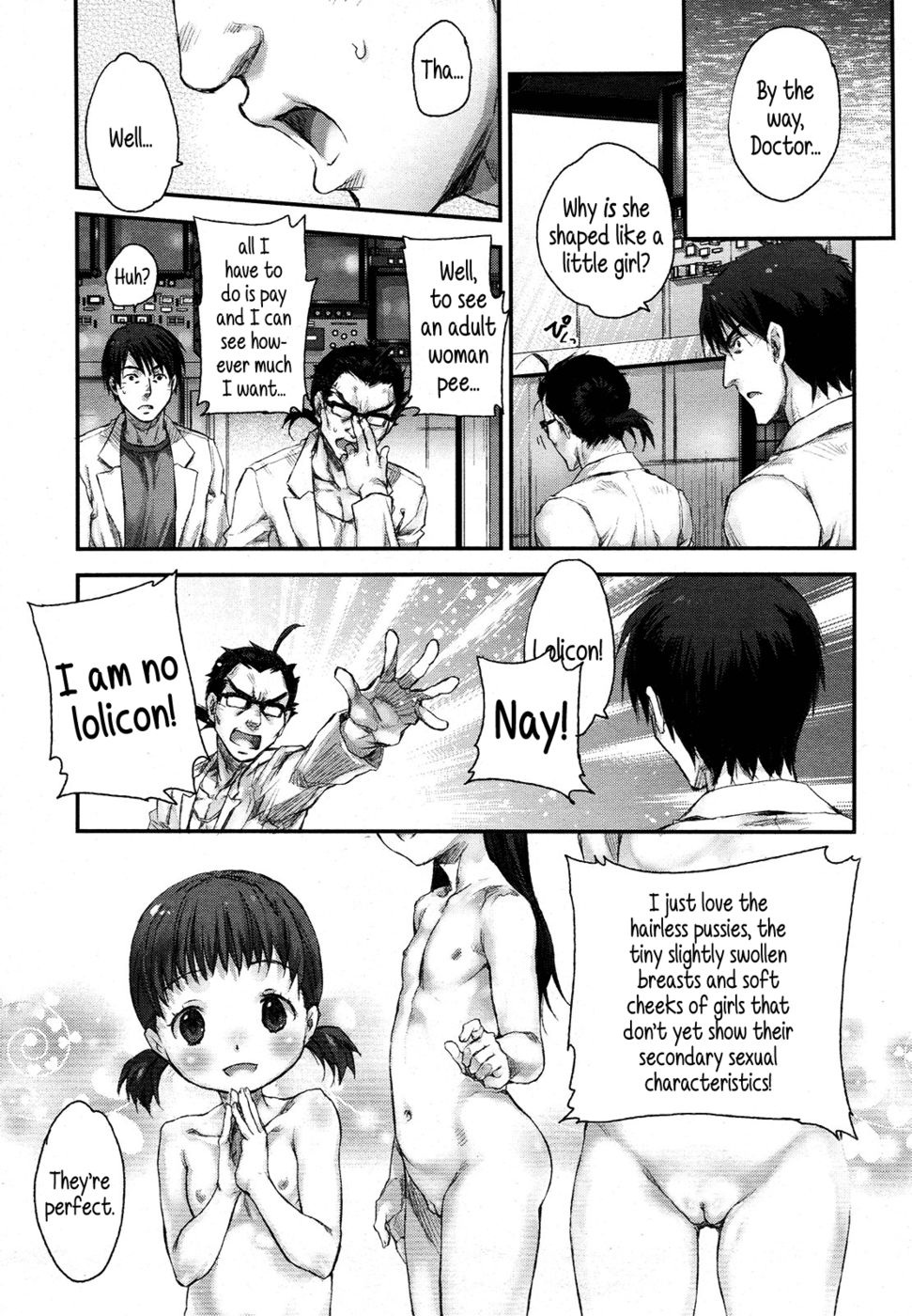 Hentai Manga Comic-Little Girl Shaped Urinating Android C.C.-Read-11